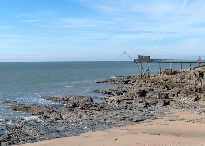 Maison Pour 8, Vue Mer, 400m De La Hébergement de vacances Préfailles